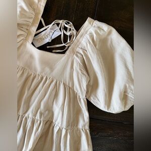 NEW SNDYS dress Charming Cream